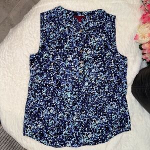 3 x 20$ 212 Collection Blue and Black Blouse Stylish Top Size S